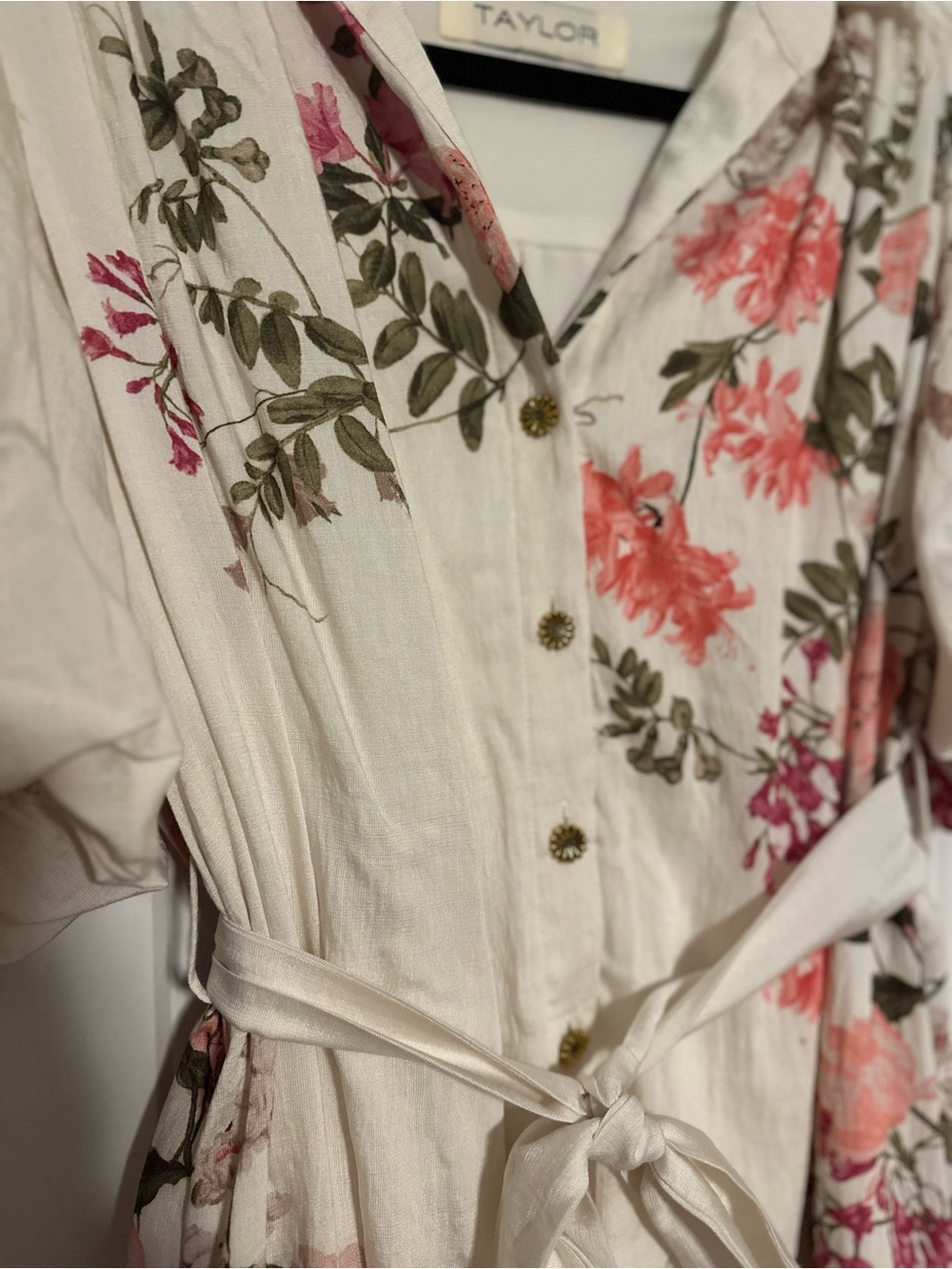 Floral button up dress - Picture 2 of 2